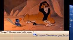 doublage voix roi lion