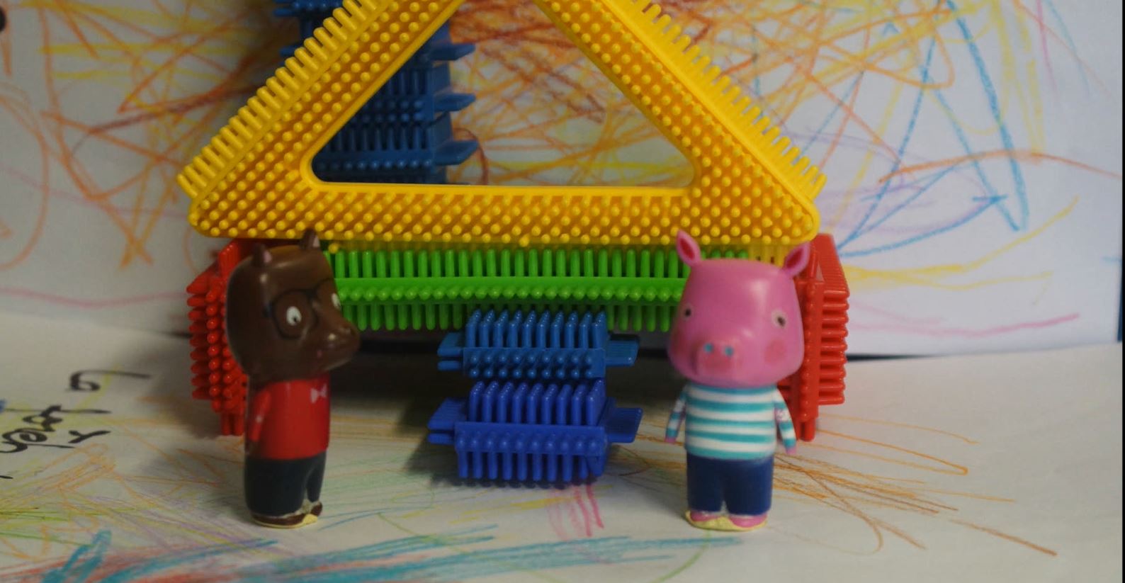 Petit Loup et les trois petits cochons