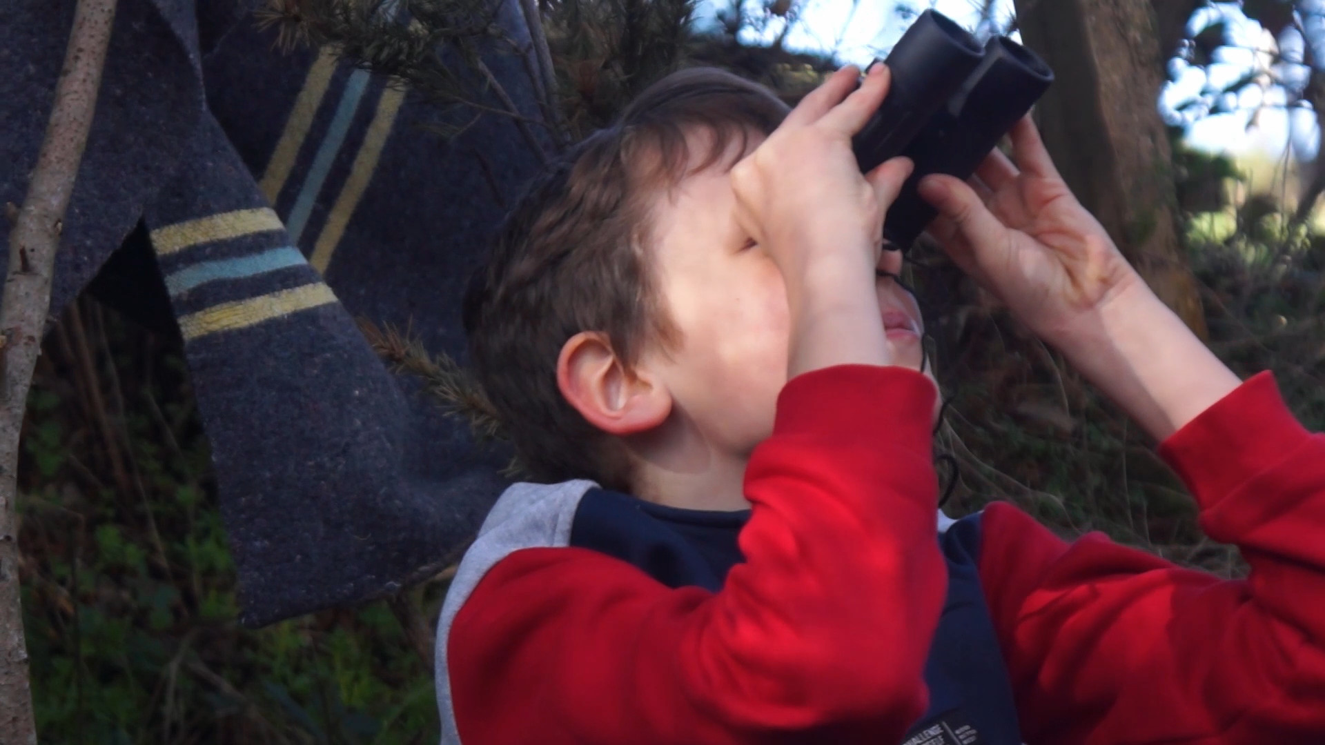 Un enfant courageux
